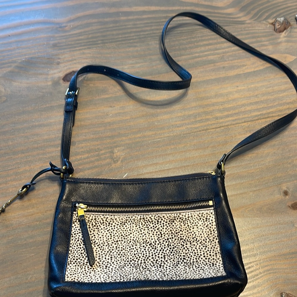 Fossil leather bag